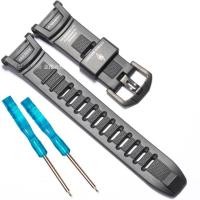 ราคา สายยางเรซิ่นสำหรับ Casio PRG130 PRW1500 ชายเรซิ่นสายรัดปีนเขากีฬากันน้ำแทนสายนาฬิกาอุปกรณ์เสริม (17879546735)