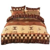 ราคา ชุดผ้าปูที่นอนได้3 5 5 6ฟุต เกรดพรีเมียมได้ 5 ชิ้นเนื้อผ้าเกรดA เป็นผ้าคอลตอน100 ลายชาแนล (18717223646)