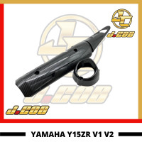 ราคา ฝาครอบปลายท่อไอเสีย Y15zr Yamaha ฝาครอบท่อไอเสียคาร์บอน (17933861754)