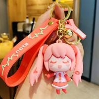 ราคา FLOW TOP แฟชั่นตัวพวงกุญแจการ์ตูนพวงกุญแจรถแคนดี้ตุ๊กตาแคนวาสส่วนคู่พวงกุญแจ Hatsune Miku พวงกุญแจตุ๊กตาการ์ตูนหินขัดสำหรับกรณีของเหลว (10495950030)