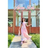 ราคา Aom Rak Vintage dress เดรสพิมพ์ลายเเต่งผ้าลูกไม้สีชมพูอ่อนชุดนี้ใส่สบายดีไซน์น่ารักมากดูดีสุดๆ (18498911904)