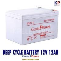 ราคา แบตเตอรี่แห้ง 12V รุ่น GTAD 12 12 AH Battery Deep cycle เกรด A เพื่อโซล่าเซลล์ (8129443012)