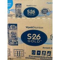 ราคา S 26 Gold UHT Formula 3 Case นมกล่อง เอส 26 โกลด์ ยูเอชที สูตร 3 ยกลัง x2 ลัง (20808444649)