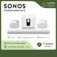 ราคา New 7 1 4 Sonos Arc Soundbar with Era 300 Pair and Sub Wireless Home Theater Sound System For TV Deliver White in Early February (20757122500)