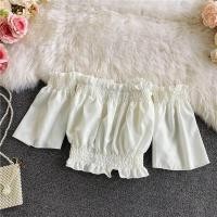 ราคา ปาดไหล่แขนสั้นน่ารักมาก สาวอวบ สาวอ้วน ไซส์ใหญ่ (19584534328)