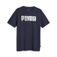 ราคา PUMA BASICS เสื้อยืดผู้ชาย GRAPHICS Mens Tee สีฟ้า APP 67718506 (20174720878)