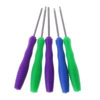 ราคา 5 In 1 Torx ไขควงแม่เหล็กชุดเครื่องมือใช้ซ่อมเปิดชุด T2 T3 T4 T5 T6 (939010311)