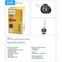 ราคา Xenon มาตรฐาน D1S D2S D2R D3S D4S 35วัตต์ซีนอนเดิม HID ไฟหน้ารถหลอดไฟโคมไฟอัตโนมัติหัวงานคุณภาพ OEM เดี่ยว (11906610766)