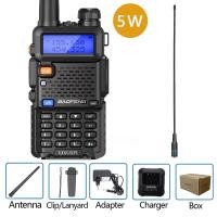 ราคา วิทยุสื่อสาร UV Baofeng 5R 5W 8W Dual Band HAM สองทางวิทยุ VHF UHF UHF FM มือถือล่าสัตว์16กม (21171222614)