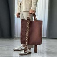ราคา 3สี กระเป๋าผ้าแคนวาส Canvas Adjustable Handle Bag DANDY COSMO กระเป๋าสะพายข้าง (21199381778)