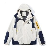ราคา Mizuno เสื้อแจ็กเก็ตผู้ชายเสื้อแจ็กเก็ตสามในหนึ่งเดียวสามารถถอดออกได้ทั้งเสื้อแจ็คเก็ตกันหนาวฤดูใบไม้ร่วงและฤดูหนาวแจ็คเก็ตมีฮู้ดลำลองกันน้ำกลางแจ้ง (19353901409)