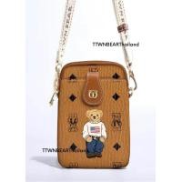 ราคา กระเป๋าหมี เเบรนด์เเท้ TTWN BEAR phone bag สะพายข้าง น้องหมีน่ารัก พร้อมส่ง (19455626971)