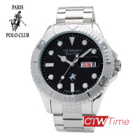 ราคา US Master Polo Club นาฬิกาข้อมือผู้ชาย สายสแตนเลส รุ่น USM 230307 (20146787058)