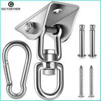 ราคา แหวนสแตนเลสตะขอเพดานหัวเข็มขัดที่แขวนแบบแกว่งการหมุน360องศาติดผนังเพดานกันสนิมตะขอเกี่ยวกระสอบทรายเปลใช้ได้อย่างทนทานสำหรับโยคะอากาศ (20346507279)