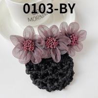 ราคา Korean nurse headdress hair net Hotel bank hair clip net pocket professional hair accessories (15790133268)