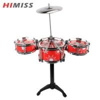 ราคา HIMISS ของเล่นชุดกลองแจ๊สสำหรับเด็กกลองชุดของเล่นดนตรีพร้อมไม้ตีกลองฉิ่งของขวัญสำหรับเด็กหญิงเด็กชาย (19819178250)