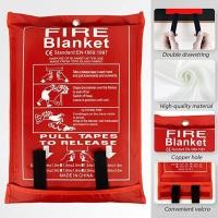 ราคา AA ส่งจากกรุงเทพฯ ผ้าห่มกันไฟ Fire Blanket ผ้าห่มกันไฟ สำหรับคลุมดับไฟ ดับไฟฉับพลัน FIRE BLANKET ผ้ากันไฟ ดับไฟได้ง่ายและเร็ว มีติดบ้านไว้ ปลอดภัย ขนาด1 5 เมตร x 1 5 เมตร (15276905521)