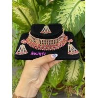 ราคา ชุดสร้อยคอต่างหูและหน้าผาก อินเดีย สินค้าพร้อมส่ง (21134183039)