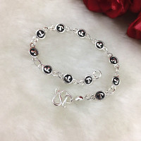 ราคา สร้อยข้อมือเงินลายนะโม ความยาว 6 5 นิ้ว (18520866521)