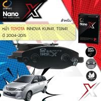 ราคา Compact เกรดท็อป รุ่นใหม่ ผ้าเบรคหน้า ผ้าดิสเบรคหน้า TOYOTA INNOVA ปี 2004 2015 Compact NANO X DEX 685 ปี 040506070809101112131415 (5104968105)