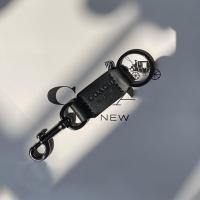 ราคา Coach พวงกุญแจหนัง หัวล็อก ทรงกลม แบบพกพา คุณภาพสูง สําหรับผู้ชาย dfkj (19844485449)