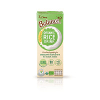 ราคา Balance บาลานซ์ น้ำนมข้าวออร์แกนิก Organic Rice Drink 180ml x 3pcs (19982489268)