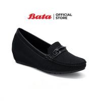 ราคา Bata บาจา รองเท้ามอคคาซีน รองเท้าคัทชู สูง 1 นิ้ว รองเท้าหุ้มส้น รองเท้าส้นแบน รองเท้าส้นแบนแบบสวม สำหรับผู้หญิง รุ่น Daino สีดำ 6596633 (15785203062)