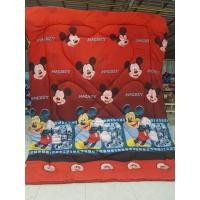 ราคา ผ้านวม ผ้าห่ม ผ้าห่มนวม ขนาด5ฟุต ลายมิกกี้แดง (9549562005)