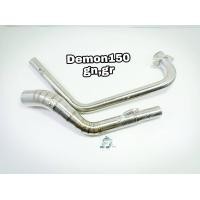 ราคา คอท่อ GPX Demon150 GnGr จีพีเอ็กซ์ เดมอน150 GnGr คาบู ผลิตจากแสตนเลสเกรด 304 อย่างดีสวม 2 นิ้ว 51 มม (12765403225)