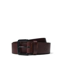 ราคา Timberland Mens 38mm Logo Buckle Belt เข็มขัดหนังแท้ A2MNQ (20414319368)