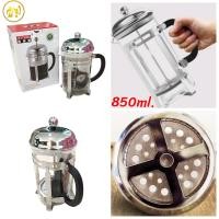 ราคา Garen กาชงชา กาแฟ ตัวกาผลิตจากแก้ว กาชงกาแฟ French Press 350ml 850ml CH0133 (13041848891)