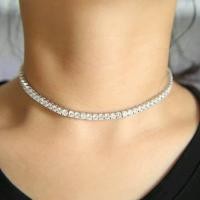 ราคา โชคเกอร์เพชรCz 4mm (8026516377)