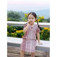 ราคา เดรสกะเหรี่ยงเด็กผู้หญิง สีแดงเข้ม น่ารักๆ ชุดกระโปรงเด็กผู้หญิง (17361986728)