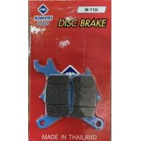 ราคา ผ้าดิสเบรคหน้า Wave 110i125iledcziwave125i ปี2012 ปลาวาฬ เกรดดี ผ้าดีสเบรค ผ้าเบรค (11001801212)