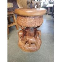 ราคา สตูลไม้แกะสลักรูปช้างเล็ก สูง 45 ซม หน้ากว้าง 13 นิ้ว เก้าอี้บาร์ เก้าอี้นั่งเคาน์เตอร์ แกะสลักจากไม้ชิ้นเดียว สวยงาม แข็งแรง (20977003028)