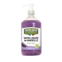 ราคา Maitre Savon สบู่เหลวธรรมชาติ 100 กลิ่นลาเวนเดอร์ Liquide de Marseille Liquid Soap Lavender 500ml (16391682692)