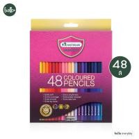 ราคา Master Art มาสเตอร์อาร์ต ดินสอสีไม้มาสเตอร์อาร์ต แท่งยาว Premium Grade 12 24 36 48 สี (21080934646)