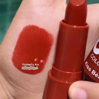 ราคา มีCOD ของแท้ ถูก ลิป ลิปสติกน้องแมวเหมียว โทนส้มๆแดงๆ เนื้อแมท สีชัด Kiss Beauty Cat Claw Lipstick แพคเกจคือน่ารักมาก ทาสแมวเลิฟสิ่งนี้ (7468830018)