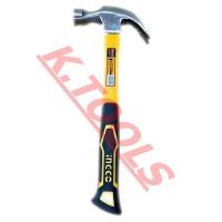 ราคา ค้อนตีตะปู ค้อน ค้อนหงอน 16Oz INGCO รุ่น HCHS8016 HAMMER ค้อนตอกตะปู ค้อนด้ามไฟเบอร์ (1796336444)