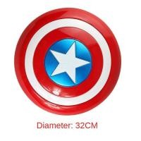 ราคา Superhero กัปตันอเมริกาเสื้อคลุมชุดเสื้อผ้าคอสเพลย์ชุดถุงมือยิงโล่ของเล่นสำหรับเด็กเด็กผู้ชายเด็กผู้หญิงฮาโลวีนเครื่องแต่งกาย Party Props (9282819479)