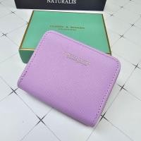 ราคา กระเป๋าสตางค์ใบสั้น ซิปรอบ ขนาดเล็กกะทัดรัด ด้านในสีแดง พร้อมกล่อง (20572270780)