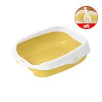 ราคา ขายร้อน กระบะทราย กะบะทรายแมว กระบะทรายแมว พร้อมที่ตักทราย ห้องน้ำแมว ห้องน้ำแมวใหญ่ พร้อมที่ตักทราย ถาดทรายแมว (20497332423)