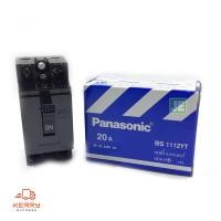 ราคา Panasonic เซฟตี้เบรกเกอร์ เบรคเกอร์ 20A 2P 1E 240V AC (17682295704)