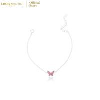 ราคา Louis Montini Jewelry Sterling Silver 925 Bracelet สร้อยข้อมือเงินแท้ 92 5 สร้อยข้อมือผู้หญิง รูป butterfly LJBL05 (20358549707)