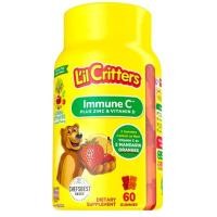ราคา ของแท้ Lil Critters Immune C Kids Gummy Vitamin C 60Gummies กัมมี่ วิตามินซีรวม สำหรับเด็ก (18444542419)