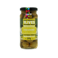 ราคา ลา แรมบลา มะกอกเขียวมันซานิลา ไร้เมล็ด 235 กรัม Whole Green Manzanilla Olives 235g La Rambla brand (20512655504)