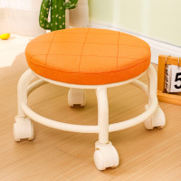 ราคา เก้าอี้สตูลมีล้อ ทรงกลม เก้าอี้โซฟาเคลื่อนที่ เก้าอี้ล้อเลื่อนสำหรับเด็ก เก้าอี้เตี้ย หมุนได้ 360 (20823235711)