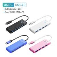 ราคา ออก E TAX ลดหย่อนภาษีได้ ORICO อะแดปเตอร์ฮับ USB 3 0 4 พอร์ต ความเร็วสูง 5 Gbps USB HUB สําหรับแล็ปท็อป MacBook Pro HUAWEI สมุดบันทึก PAPW4A (19882830252)