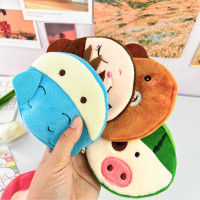 ราคา กระเป๋าใส่เหรียญ กระเป๋าสตางค์น่ารัก กระเป๋าซิป กระเป๋าน่ารัก ผ้านิ่ม 9ซม น่ารักพกสะดวกมีซิป คละสี (18832769686)