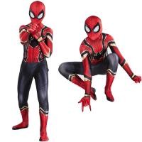 ราคา Spiderman cos เสื้อผ้า Marvel การกลับมาของฮีโร่คนเดียวกัน Superman ชุดเด็ก one piece tights ชุด Myers Spiderman Iron Spiderman Amazing Spider Man (9494170342)